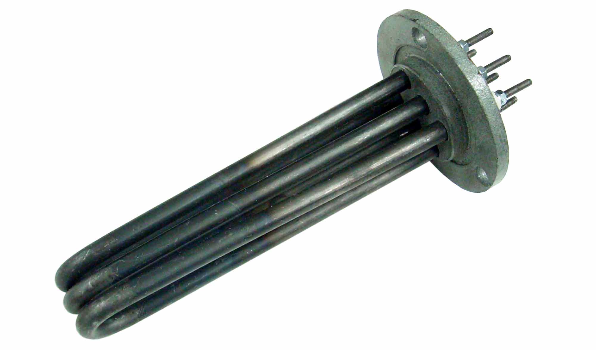 ТЭНБ-П-6,0-Р-А10 (ЭВПМ-6) сталь, фланец - 100 мм, L-36 см